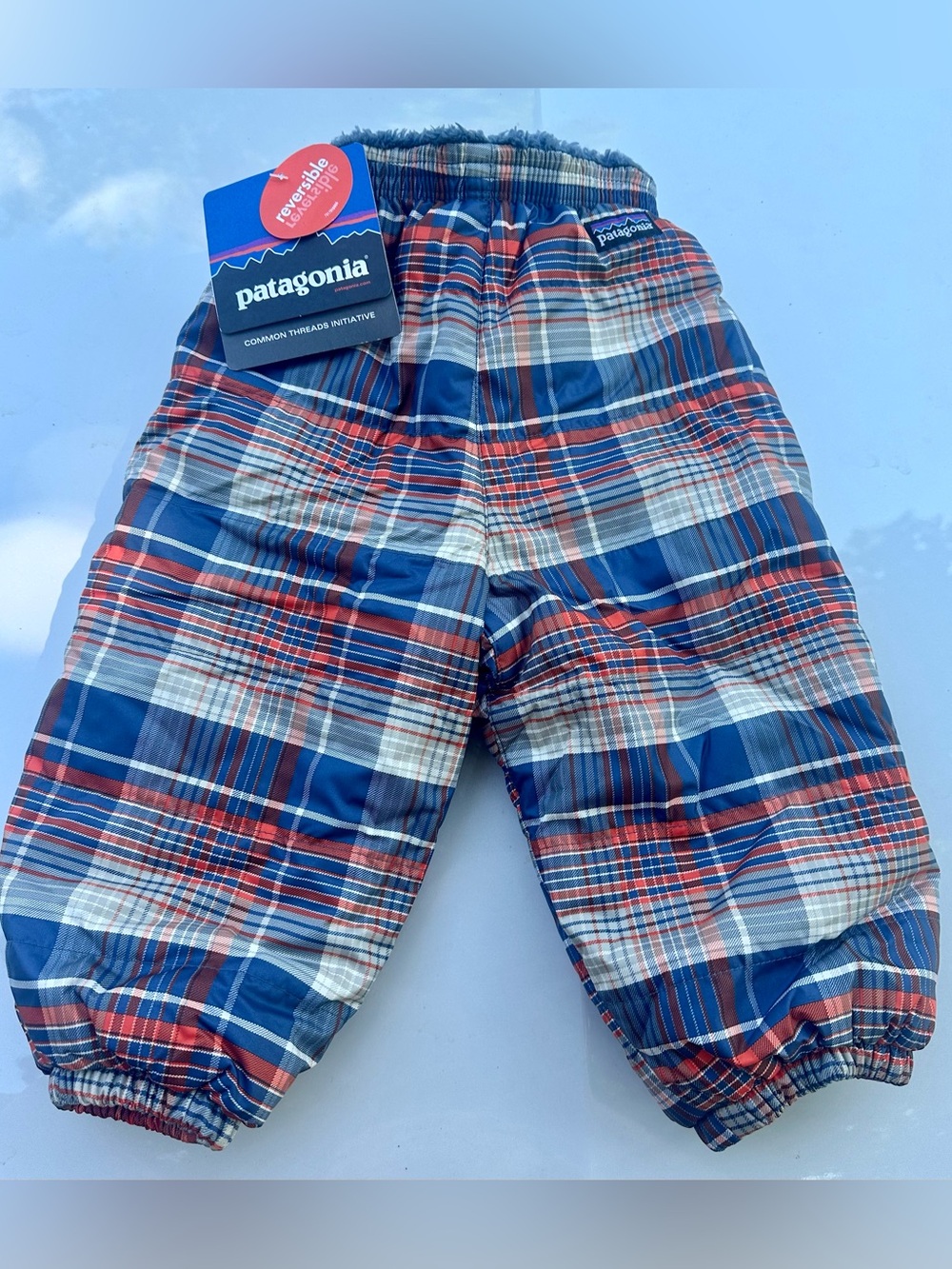 Patagonia Baby Reversible Tribbles Pants 18M NWT